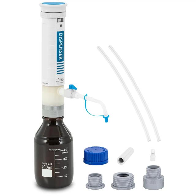 Dispensador de botella para laboratorio - 10 - 60 x 1 ml - con válvula antirretorno | Steinberg Systems on Productcaster.