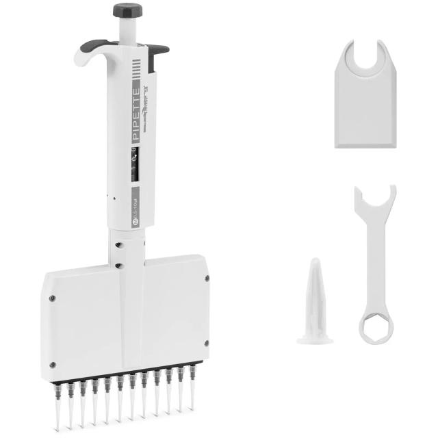 Vícekanálová pipeta pro 12 špiček 0,5–10 μl - Mikropipety Steinberg Systems on Productcaster.