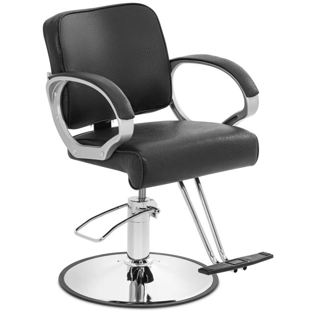 Scaun de salon HOVE cu suport pentru picioare - înălțimea scaunului 50 - 60 cm - 180 kg - negru on Productcaster.