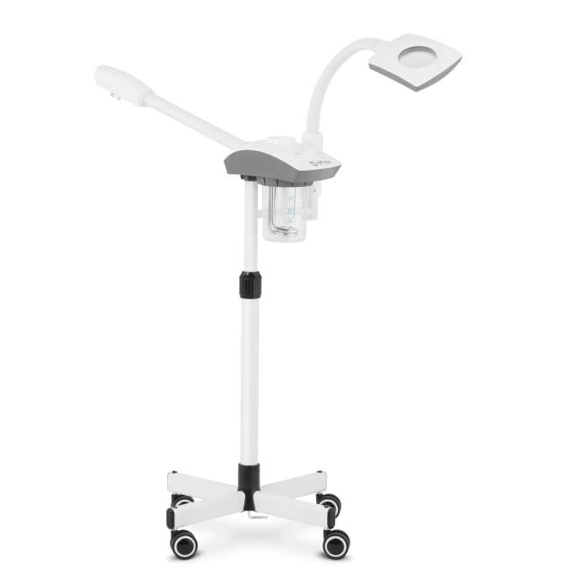 Aparat de aburi pentru față - cu lampă de mărire și funcție de aromaterapie - 750 + 9.5 W - 700 ml on Productcaster.