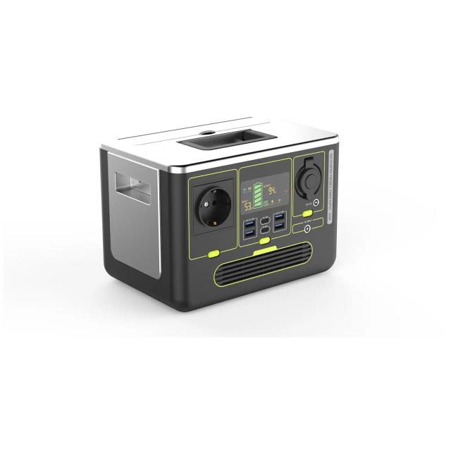 Powerstation - 40 Ah - 4 x USB - hurtigopladning 18 W - 2 x USB C - 2 x DC - AC 100 - 240 V, 480 W | MSW on Productcaster.