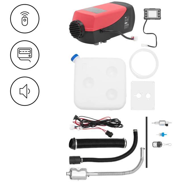 Diesel Auxiliary Heater 12 V 8 kW Tank 10 l - Infrared Heaters by MSW on Productcaster.