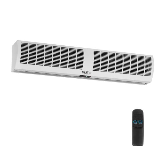 Air Curtain - 1 m - 2 λειτουργίες θέρuανσης - 1520 m3/h - τηλεχειρισuός - 130 W | MSW on Productcaster.