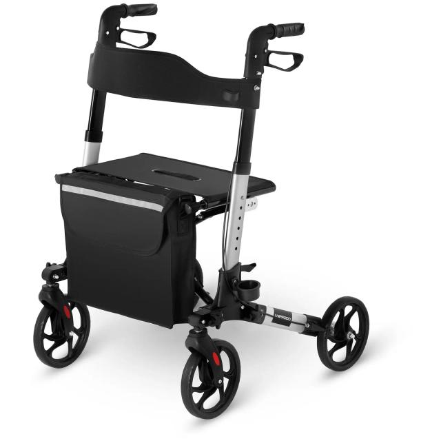 Rollator Empire Silver 136 kg - Rollatoren Uniprodo on Productcaster.