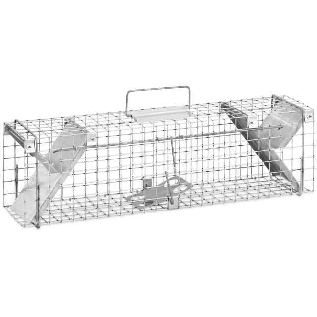 Live Trap 63.5 x 16.5 x 18.5 cm Mesh Size: 25 x 25 mm - Animal Traps by Wiesenfield on Productcaster.