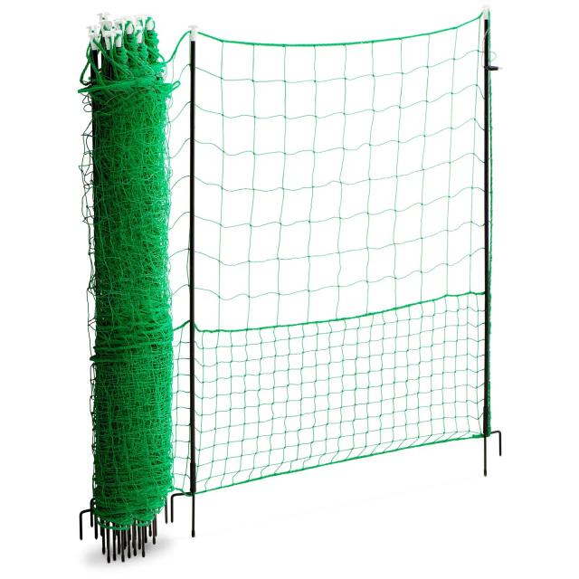 Csirkeháló - magasság: 125 cm - hossz: 50 m - áram alá helyezhető | Wiesenfield on Productcaster.