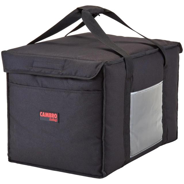 CAMBRO Ételszállító táska – 53.5 x 35.5 x 35.5 cm – Fekete – felül nyitható on Productcaster.