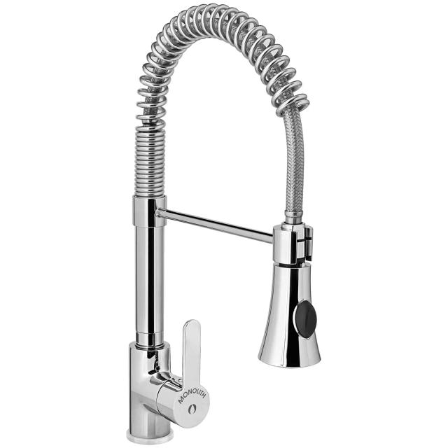 Robinet mixer pentru chiuveta de bucătărie - alamă cromată - furtun de 430 mm on Productcaster.