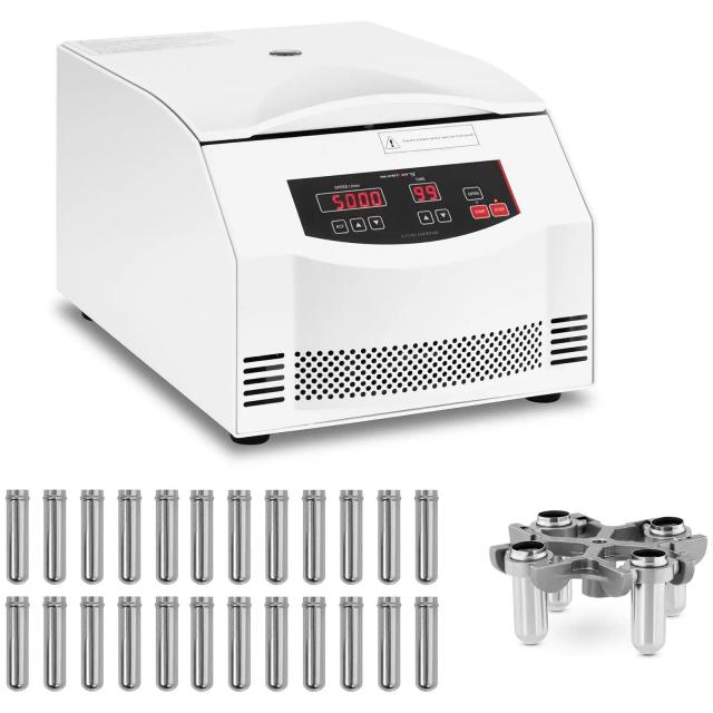 Odstředivka 24 x 10 ml RCF 4 730 xg s výkyvným rotorem 4 x 50 ml - Stolní centrifugy Steinberg Systems on Productcaster.