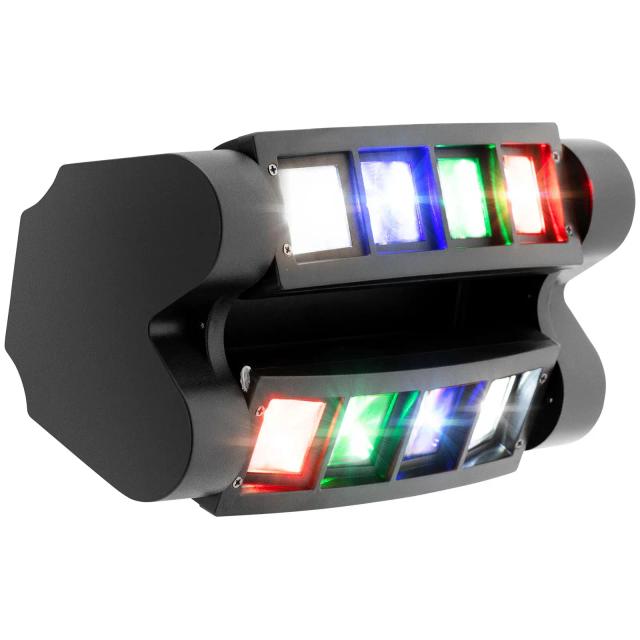 LED moving head - 8 LED - 27 W - RGBW | Singercon on Productcaster.