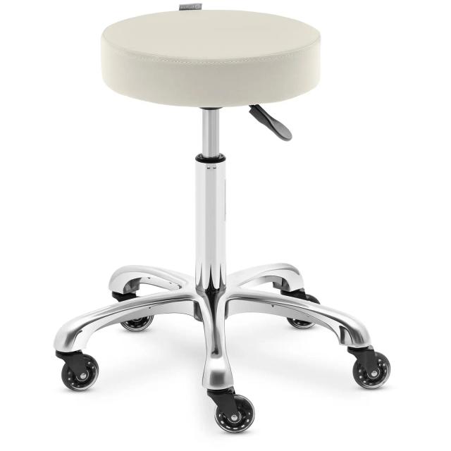 Stool With Wheels Worchester Beige - Working Stool by Physa on Productcaster.