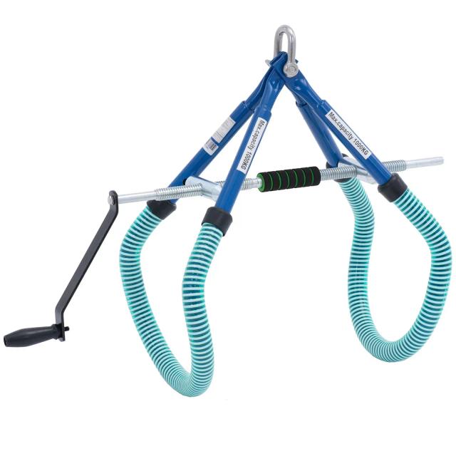 Cow Lifter Hip Clamp – With Crank – 1000 kg - Animal Care by Wiesenfield on Productcaster.