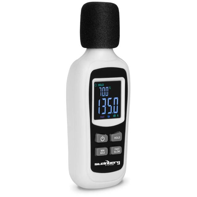 Geluidsmeter - 35 tot 135 dB | Steinberg Systems on Productcaster.