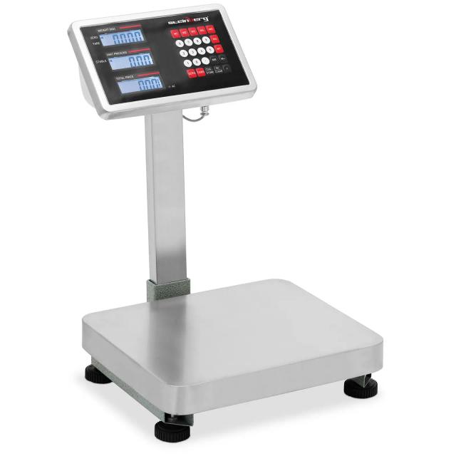 Controleweger - 60 kg / 0,005 kg - 290 x 340 x 92 mm - kg - LCD | Steinberg Systems on Productcaster.