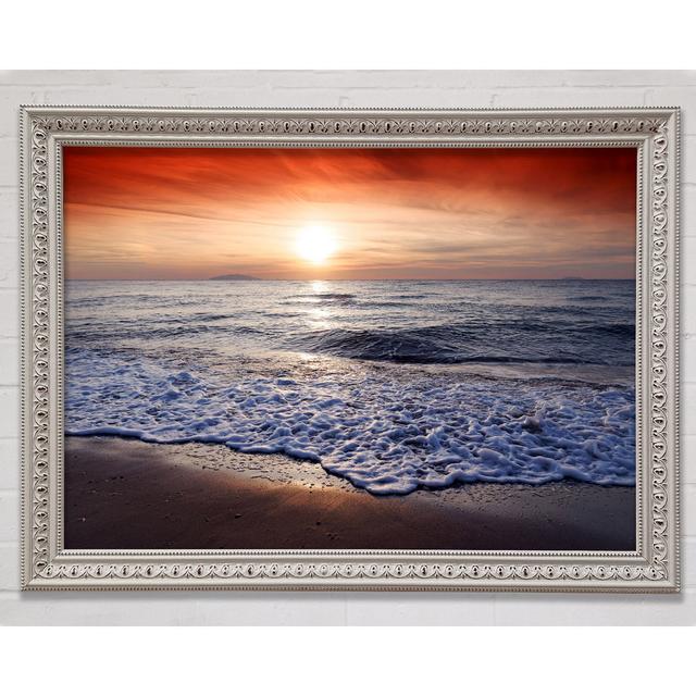 Sparkling Ocean - Single Picture Frame Art Prints Bright Star Size: 84.1cm H x 118.9cm W on Productcaster.