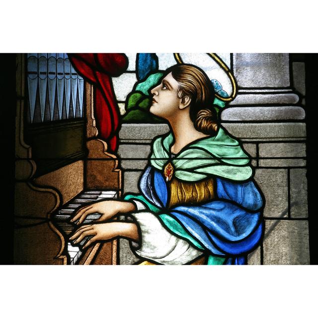 Saint Cecilia - Wrapped Canvas Print Astoria Grand Size: 81cm H x 122cm W x 3.8cm D on Productcaster.