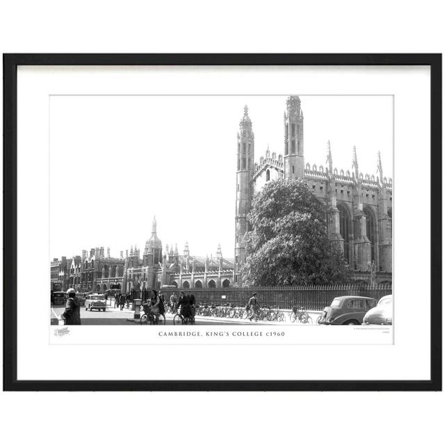 'Cambridge, King's College C1960' by Francis Frith - Picture Frame Photograph Print on Paper The Francis Frith Collection Size: 28cm H x 36cm W x 2.3c on Productcaster.