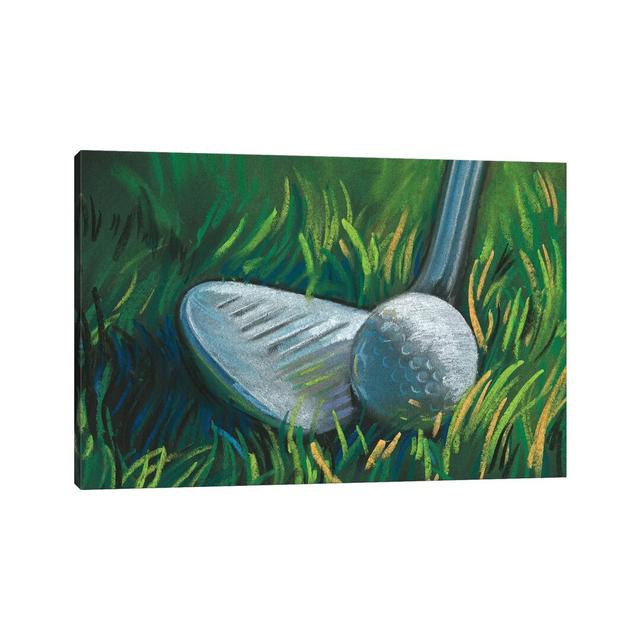 Tee Time II by - Wrapped Canvas ClassicLiving Size: 30.48cm H x 45.72cm W on Productcaster.