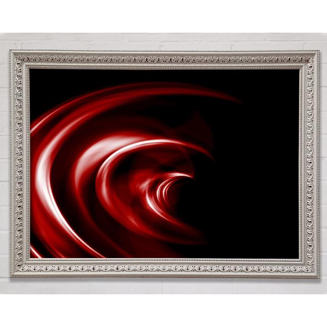 Helter-Skelter Deep Red - Print Bright Star Size: 29.7cm H x 42cm W x 3cm D on Productcaster.