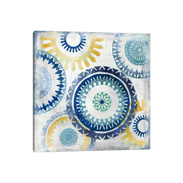 Blue Ease II by PI Studio - Wrapped Canvas Art Prints Latitude Vive Size: 45.72cm H x 45.72cm W on Productcaster.