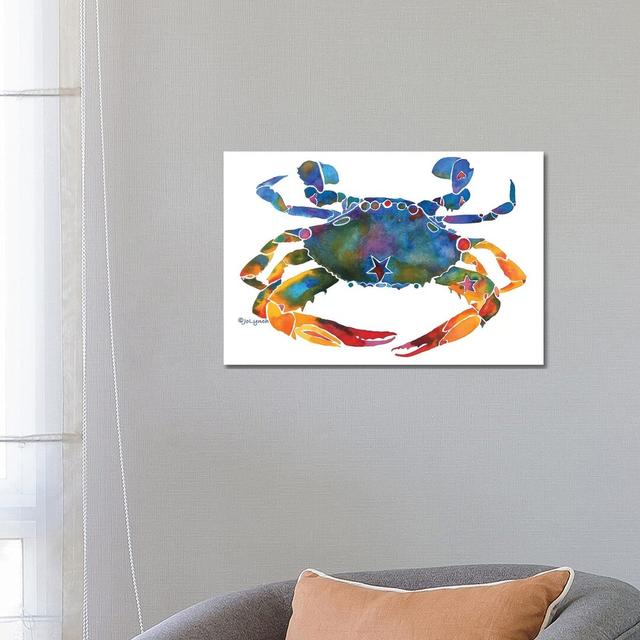 'Crabby' Painting Print on Wrapped Canvas East Urban Home Size: 45.72cm H x 66.04cm W x 3.81cm D on Productcaster.