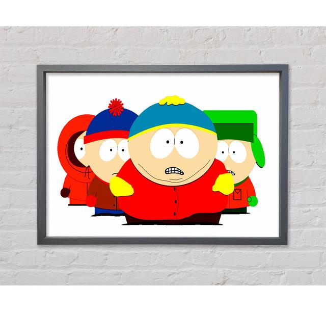 South Park Characters - Print Bright Star Size: 59.7cm H x 84.1cm W x 3.3cm D on Productcaster.