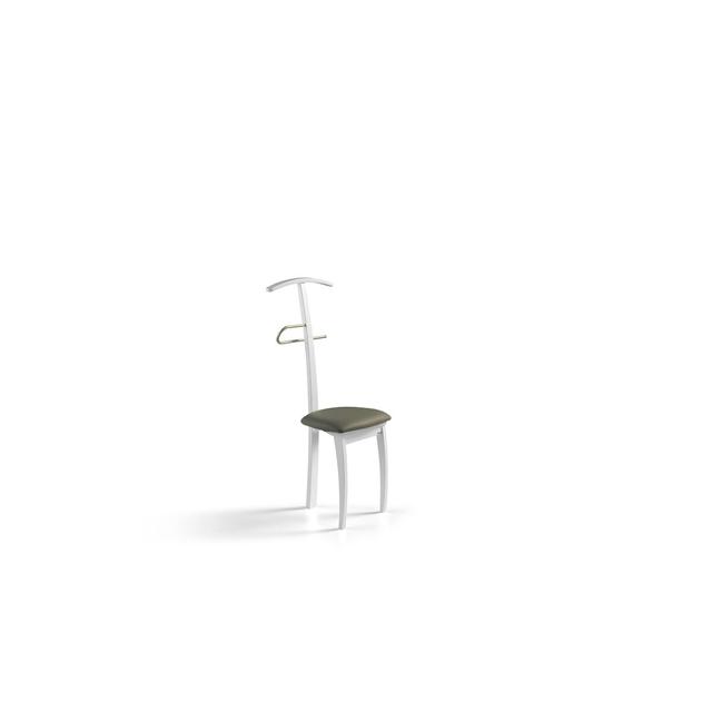 Erich Freestanding Valet Stand Rosalind Wheeler Colour: White on Productcaster.