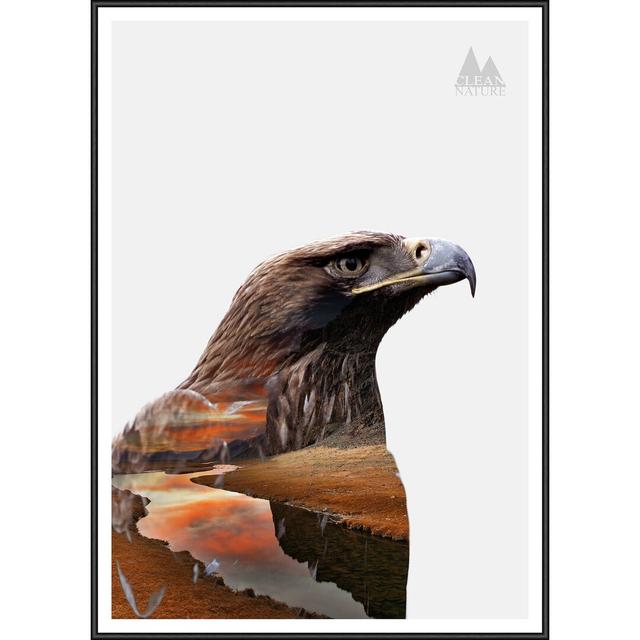 'Eagle' Framed Graphic Art East Urban Home on Productcaster.