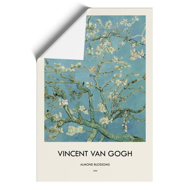 Almond Blossom Brancehs Vol.1 by Vincent Van Gogh - No Frame Painting East Urban Home Size: 59cm H x 42cm W x 0.1cm D on Productcaster.