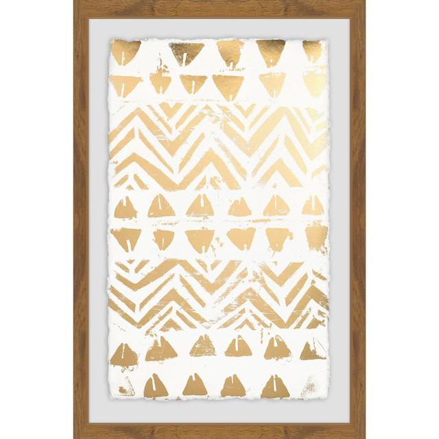 Pattern Bazaar IX - Picture Frame Graphic Art Print on Paper East Urban Home Size: 91 cm H x 61 cm W x 4 cm D on Productcaster.