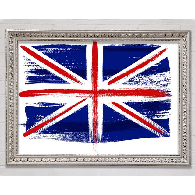 British Flag 1 Framed Print Bright Star Size: 84.1cm H x 118.9cm W x 3cm D on Productcaster.