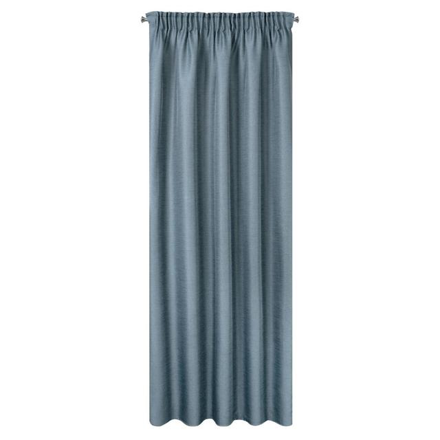 Helprin Polyester Standard Rod Pocket Curtains Panel Ebern Designs Colour: Blue on Productcaster.