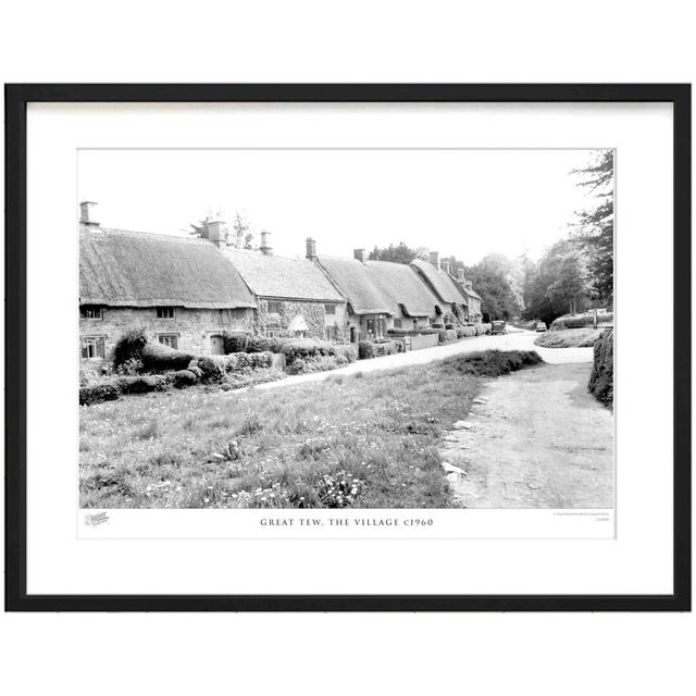 'Great Tew, the Village C1960' by Francis Frith - Picture Frame Photograph Print on Paper The Francis Frith Collection Size: 45cm H x 60cm W x 2.3cm D on Productcaster.