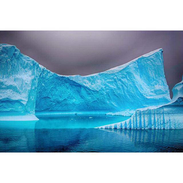 Iceberg In The Sea Ebern Designs Size: 51cm H x 76cm W x 3.8cm D on Productcaster.