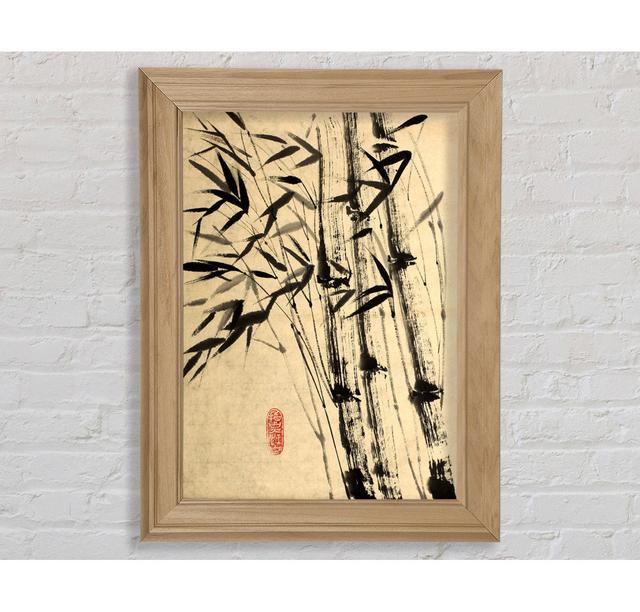 Chinese Bamboo 3 - Single Picture Frame Art Prints Bright Star Size: 84.1cm H x 59.7cm W x 8cm D on Productcaster.