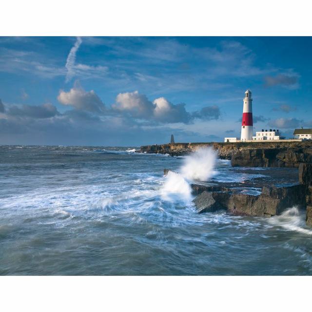 'Portland Bill Lighthouse, Dorset' Photographic Print House of Hampton Size: 50cm H x 40cm W on Productcaster.