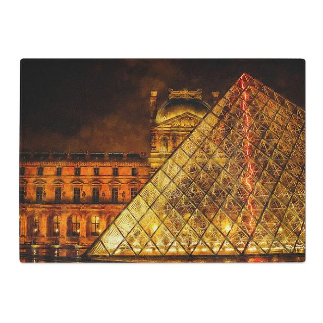 The Louvre in Paris Vol.2 Painting Chopping Board East Urban Home Size: 20cm W x 28.5cm L on Productcaster.