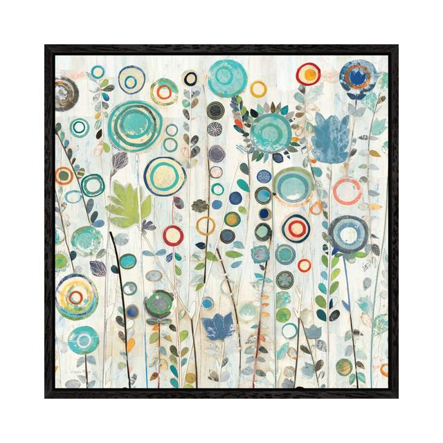 Ocean Garden I Square by Candra Boggs - Gallery-Wrapped Canvas Giclée on Canvas Bloomsbury Market Size: 45.72cm H x 45.72cm W x 3.81cm D, Format: Blac on Productcaster.