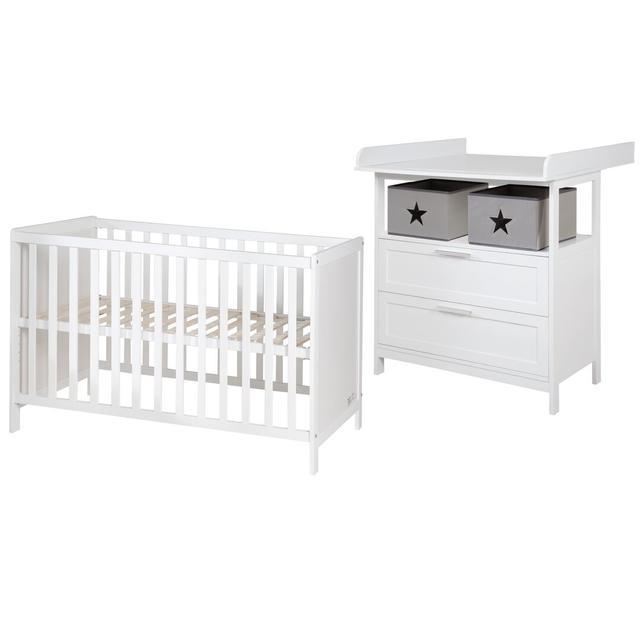 Hamburg 2-Piece Nursery Furniture Set roba on Productcaster.