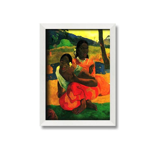 Gauguin When You Hear - Single Picture Frame Art Prints Ophelia & Co. Size: 84.1cm H x 59.7cm W on Productcaster.