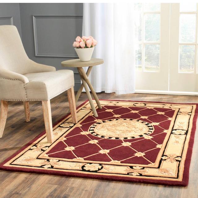 Charleen Oriental Hand Woven Area Rug Rosalind Wheeler Rug Size: Rectangle 152 x 243cm on Productcaster.