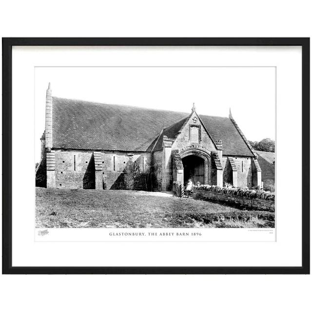 Glastonbury, The Abbey Barn 1896 - Single Picture Frame Print The Francis Frith Collection Size: 45cm H x 60cm W x 2.3cm D on Productcaster.