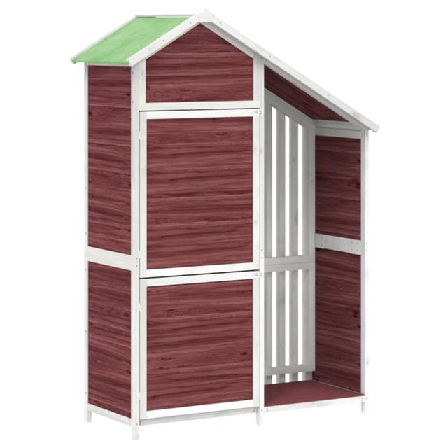 Geinbow 3 ft. W x 2 ft. D Wooden Overlap Apex Tool Shed Archie & Oscar Siding Colour: Mocha on Productcaster.