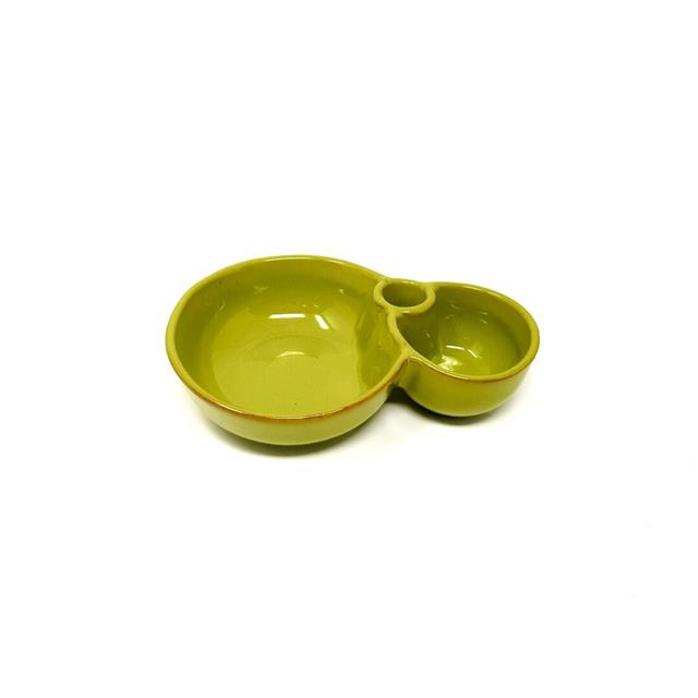 World Menagerie Michalak Ceramic Divided Serving Dish World Menagerie Colour: Lime on Productcaster.