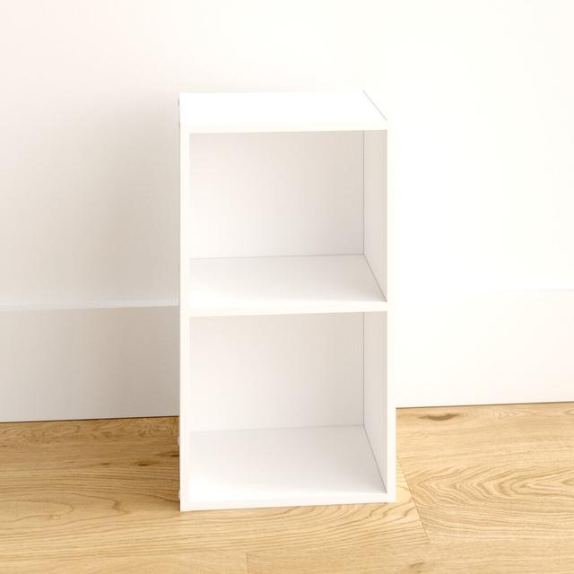 Swarna Bookcase 17 Stories Colour: White on Productcaster.