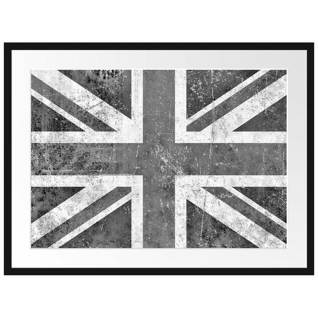 Gerahmtes Poster Union Jack East Urban Home Größe: 60 cm H x 80 cm B on Productcaster.