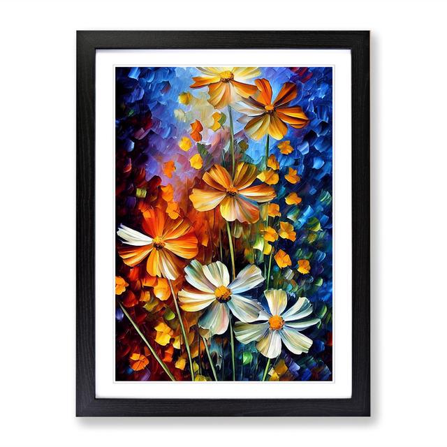 Wildflowers Vol.1 - Single Picture Frame Painting Marlow Home Co. Size: 34cm H x 25cm W x 2cm D, Frame Option: Black on Productcaster.