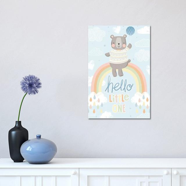 Baby's Balloon Adventure I by Arrolynn Weiderhold - Wrapped Canvas Print Zoomie Kids on Productcaster.