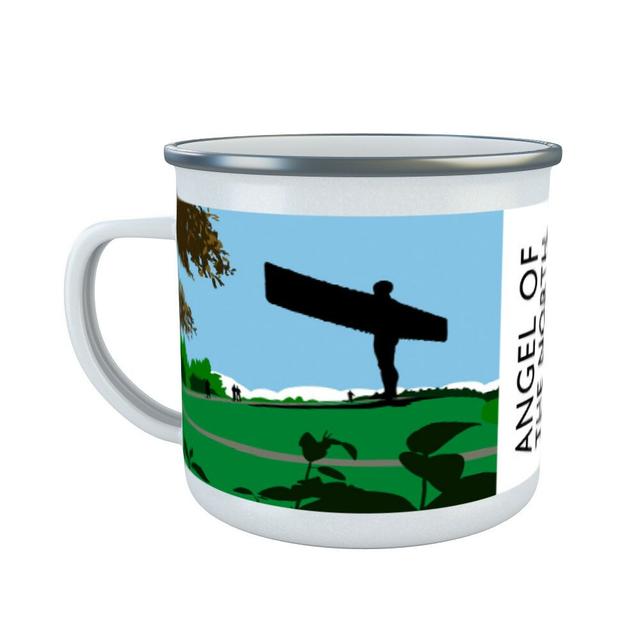 Noriko Newcastle Enamel Mug Happy Larry on Productcaster.