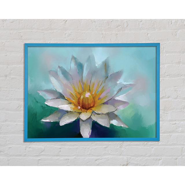 Water Lily - Single Picture Frame Art Prints Ophelia & Co. Size: 21cm H x 29.7cm W x 2cm D on Productcaster.